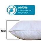 Kit 2 Travesseiro De 100% Fibra De Silicone Antialérgico Bran