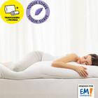 Kit 2 Travesseiro De Corpo Com Fronha Antialérgico Fibra Sili