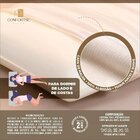 Kit 2 Travesseiro Visco Elástico Nasa Cervical 58 X 38 X 10cm