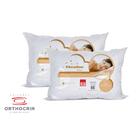 Kit 2 Travesseiros Fiberpillow Basic Orthocrin