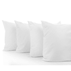 Kit 2 Travesseiros King 50x90cm Casa Dona 140 Fios Branco