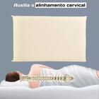 Kit 2 Travesseiros Nasa Viscoelástico Médio 60x40 Cm