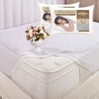 Kit 2 Travesseiros Ortobom Super Em Fibra Siliconizada Tecido