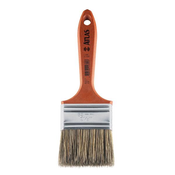 Kit 2 Trincha Média Cerda Gris 395 1.1/2'' - Atlas