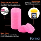 Kit 2 Tubos Acendedor P/ Réchaud  16 Pastilhas Álcool Sólido
