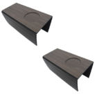 Kit 2 Un Bandeja Apoio Braço Sofá Suporte Esteira Madeira Mdf