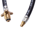 Kit 2 Un Mangueira Pigtail 50cm P45kg Engate Botijão P45kg