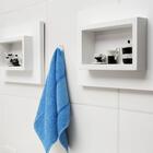 Kit 2 Unidade Gancho Ambar De Plástico Branco M - Tekbond