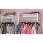 Kit 2 Unidades Cabideiro Porta Cabides Arara De Roupa