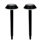 Kit 2 Unidades de Espeto Balizador Solar 2W Luz Amarela Gaya