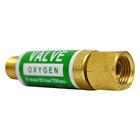 Kit: 2 Válvula Corta Chama Oxigênio / Regulador Ro + 2 Válvul