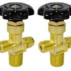 Kit 2 Válvula De Topo Para Cilindro De Co2 Gás Carbônico Rosc