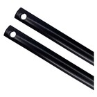 Kit 2 Vara Cremona Varão Vareta Haste Reforçada Janela Preto