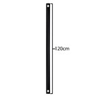 Kit 2 Vara Cremona Varão Vareta Haste Reforçada Janela Preto