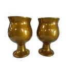 Kit 2 Vaso Taça Luxo Para Decoração De Casa E Festa Em Cêrami