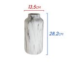 Kit 2 Vasos De Cerâmica Marmorizado St1675