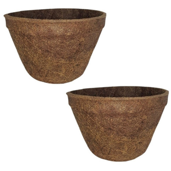 Kit 2 Vasos De Fibra De Coco Nº 14 - Coquim