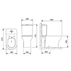 Kit 2 Vasos Sanitários Com Caixa Acoplada E Assento Soft Clos