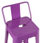 Kit - 2 X Banquetas Altas Iron Tolix Com Encosto - Industrial