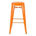 Kit - 2 X Banquetas Altas Iron Tolix - Industrial - Vintage -