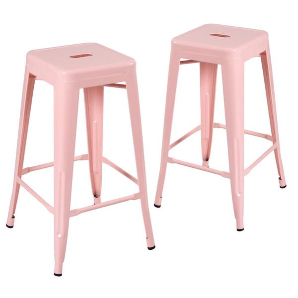 Kit - 2 X Banquetas Altas Iron Tolix - Industrial - Vintage -