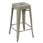 Kit - 2 X Banquetas Altas Iron Tolix - Industrial - Vintage -