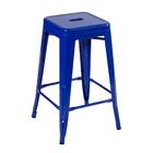 Kit - 2 X Banquetas Iron Tolix - 66 Cm - Industrial - Aço - V