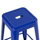 Kit - 2 X Banquetas Iron Tolix - 66 Cm - Industrial - Aço - V