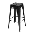 Kit - 2 X Banquetas Iron Tolix - 66 Cm - Industrial - Aço - V