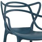 Kit - 2 X Cadeiras Allegra - Azul Petróleo