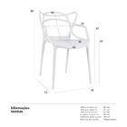 Kit - 2 X Cadeiras Allegra - Cinza Claro