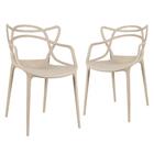 Kit - 2 X Cadeiras Allegra - Nude