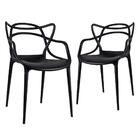 Kit - 2 X Cadeiras Allegra - Preto