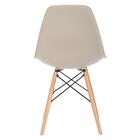 Kit - 2 X Cadeiras Charles Eames Eiffel Dsw - Base De Madeira