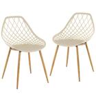 Kit - 2 X Cadeiras Clarice - Cleo - Nude
