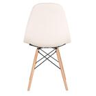 Kit - 2 X Cadeiras Eames Eiffel Botonê - Creme - Base De Made