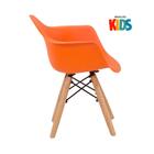 Kit - 2 X Cadeiras Eames Junior Com Apoios De Braços - Infant