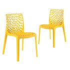 Kit - 2 X Cadeiras Gruvyer - Amarelo