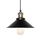 Kit - 2 X Luminárias Pendente Loft Hat - Chapéu - Preto