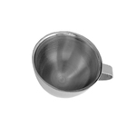 Kit 2 Xícaras Café Expresso Parede Dupla Aço Inox 80ml