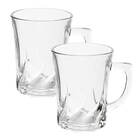 Kit 2 Xícaras De Vidro 170ml Costa Café Expresso