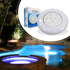 Kit 2x Luminária Piscina Led Smd Ø125mm 9w Luz 6500k Acabamen
