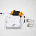 kit 2x Painel Led Embutir Recuado Quadrado 8w 3000K Branco Qu