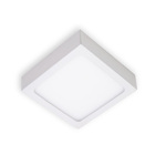 Kit 2x Painel Plafon Led 8w Luminária Sobrepor 9x9cm Branco F