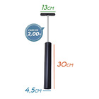 Kit 2x Pendente Led 7w 3000k Bivolt para Trilho Eletrificado