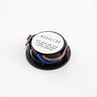 Kit 2x Spot Led Embutir Alua Redondo Preto 2w 3000k Irc80 Nor