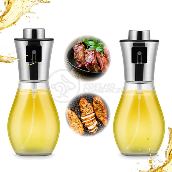 Kit 2x Spray Pulverizador De Vinagre Óleo E Azeite Borrifador