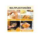 Kit 300 Formas Papel P/ Airfryer Forro Antiaderente Quadrada