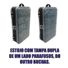 Kit 300 Parafusos Chipboard Philips E Buchas + Maleta