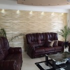 Kit 30  placas em pvc poliestireno revestimento 3d teto e par